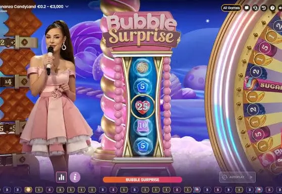 Sweet Bonanza CandyLand Bubble Surprise